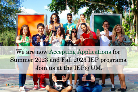 IEP Banner 480x320 - Accepting Apps Fall 2022 and Spring 2023